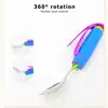 Stainless Steel Adaptive Utensil Rotatable Adjustable Weighted Parkinsons Utensil Eating Aid Fork/Spoon Tableware for Elderly 3