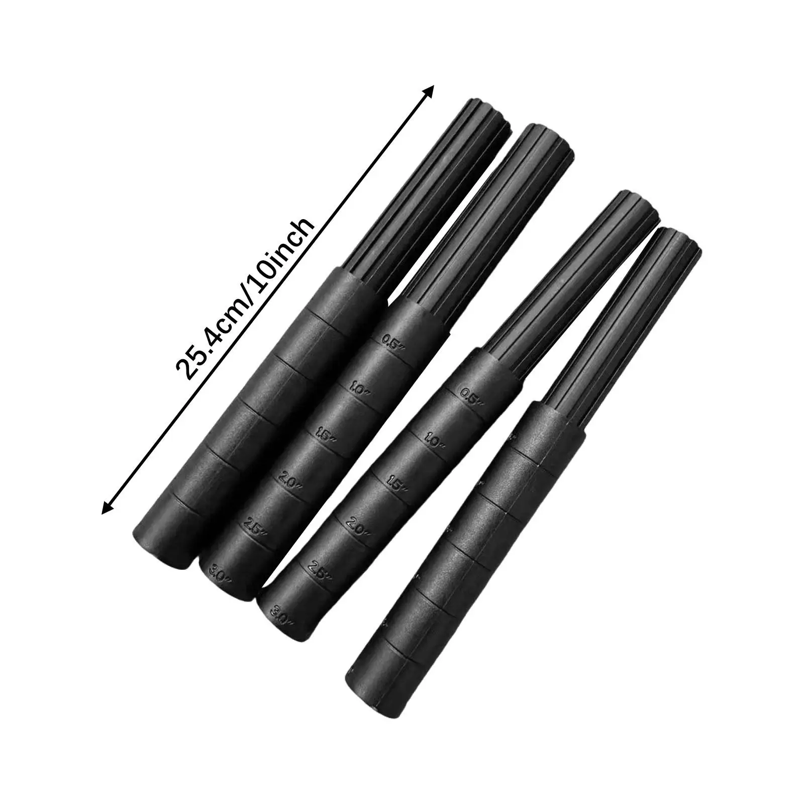 4x Golf Club Shaft Extension Replacement Portable Length Adjustment Putter Extender Rod Repair and Upgrade Kit