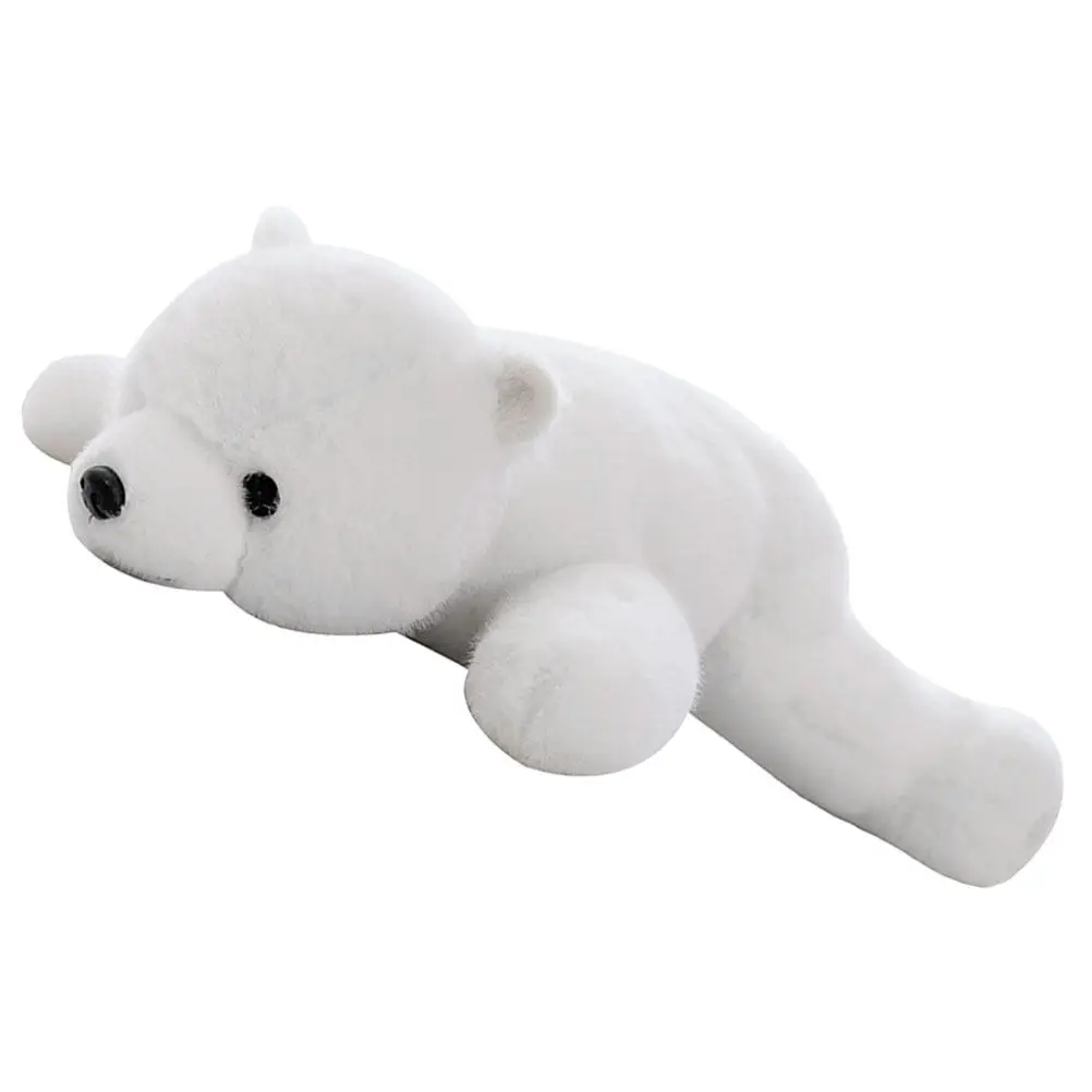 사랑스러운 흰색 곰 낮잠 베개 침실 거실 장 귀여운 봉제인형 부드럽고 편안한 ..