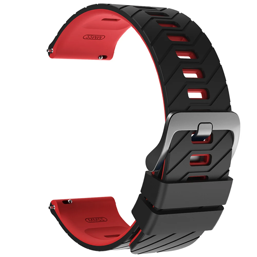 Premium 22mm Wide Replacement Watch Band Strap, Compatible with Smartwatches