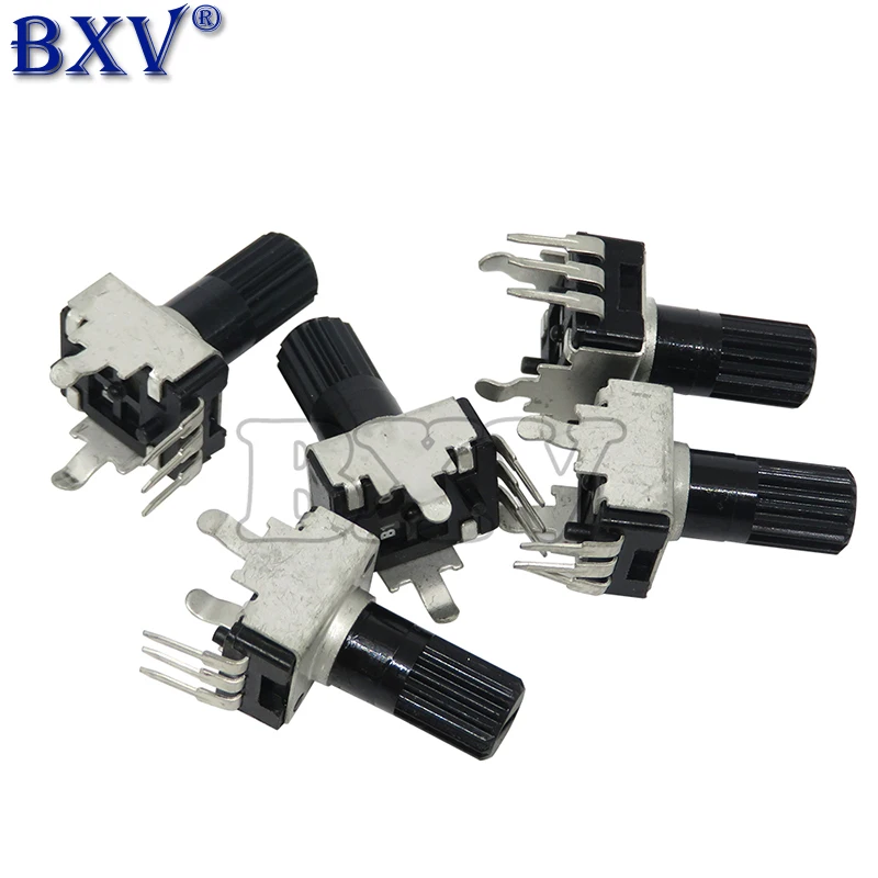10PCS RV09 Vertical 12.5mm Shaft 1K 2K 5K 10K 20K 50K 100K 0932 Adjustable Resistor 9 Type 3pin Seal Potentiometer multiturn potentiometer linear potentiometer rotary potentiometer trimmer potentiometer adjustable resistor electronic components
