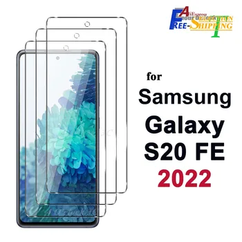 Per Samsung Galaxy S20 FE 2022 Proteggi schermo in vetro temperato Crystal Mica 9H Protettivo HD Trasparente Trasparente Resistente ai graffi