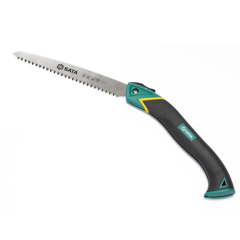SATA 93526 Folding Hand Saw 9 Inches High Quality Materials Exquisite Workmanship Simple Operation Improve Work Efficiency