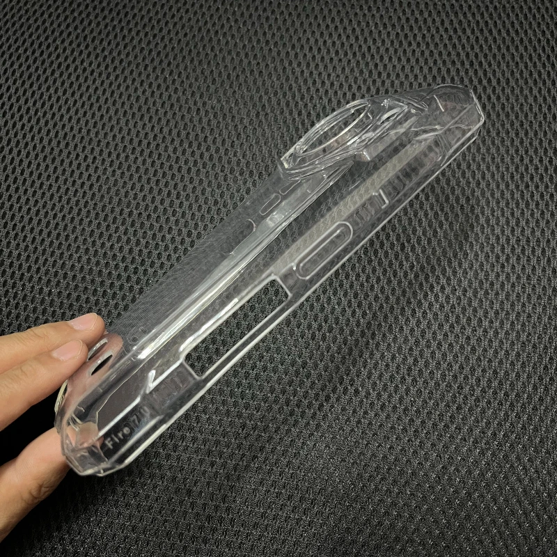 Premium Black Transparent Soft TPU Silicone Back Cover Phone Case