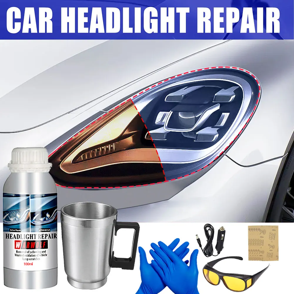 Car Lens Cleaning Kit