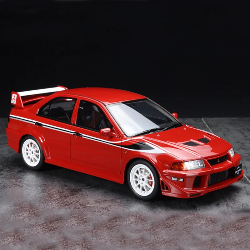オットー三菱 ランサーエボリューション6TME ミニカー 1/18レジン Amazon.co.jp: Tommi Makinen Edition限定品OTTO 1/18 ランサー