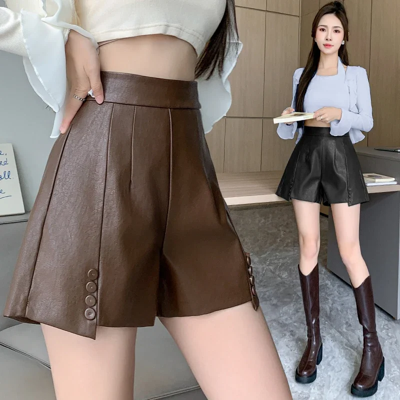 Рисунок 5 - Женские кожаные шорты с завышенной талией