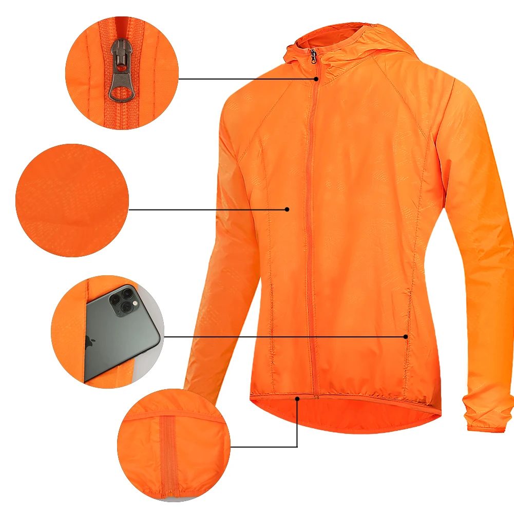 Cycling Jacket Outdoor Cycling Jackets Rainproof Windbreaker Breathable Waterproof Windproof Quality Lightweight Long MTB Road Bike Clothing cycling jacket cycling clothes