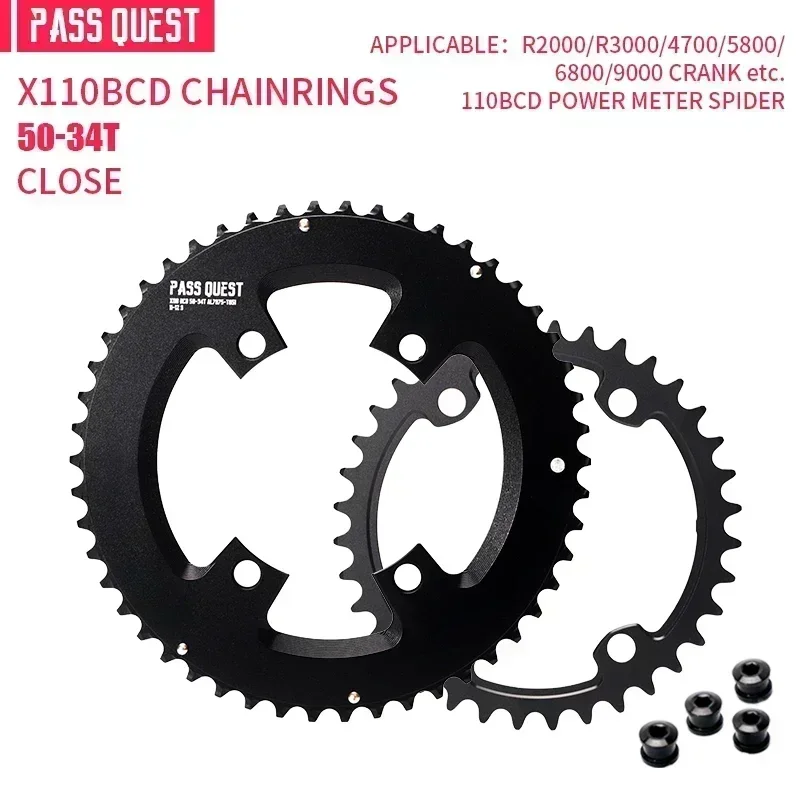 pass quest 110bcd AXS ナローワイドチェーンリング 48t pass quest 110bcd AXS ナローワイドチェーンリング 48t