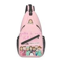 Doctor Nurse Fanny Pack Enfermera En Apuros Crossbody Sling Bags for Women Chest Bag Daypack for Hiking Travel Working 1