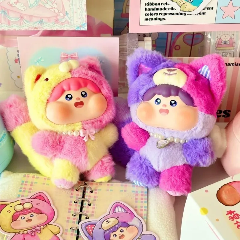 Fluffy Meatball V2 Series Blind Box Vinyl Face Doll Plush