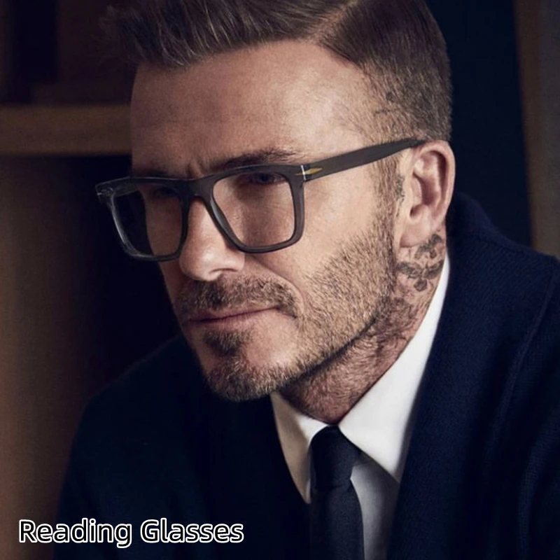 Fashion-Brand-Design-Square-Leopard-Male-Exquisite-Eyeglass-Frame ...