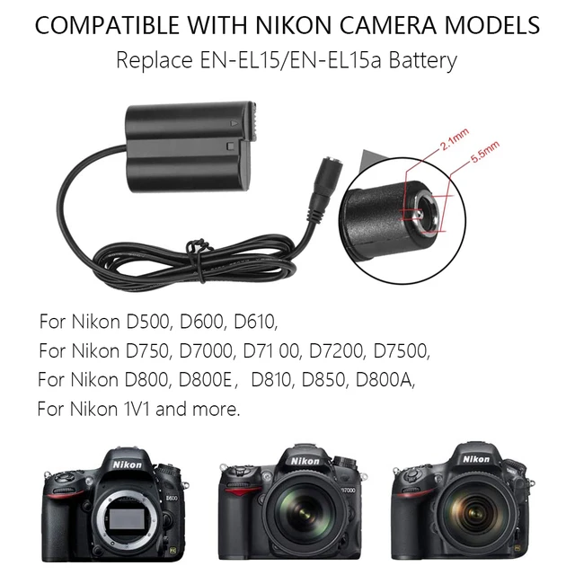 Cronus Zen USB+EP-5B Dummy Battery EN-EL15 EP5B EP-5B For Nikon Z6