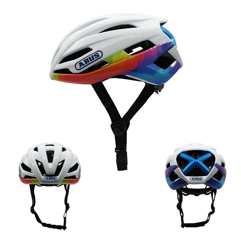 Abus Stormchaser Road Fiets Helm Rood Misbruik Fietshelm Speciale Fietshelm  Pc + Eps Outdoor Sport Cap| | - AliExpress