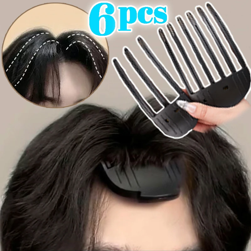 1/6Pcs Fluffy Hair Roots Clips for DIY Hair Styling