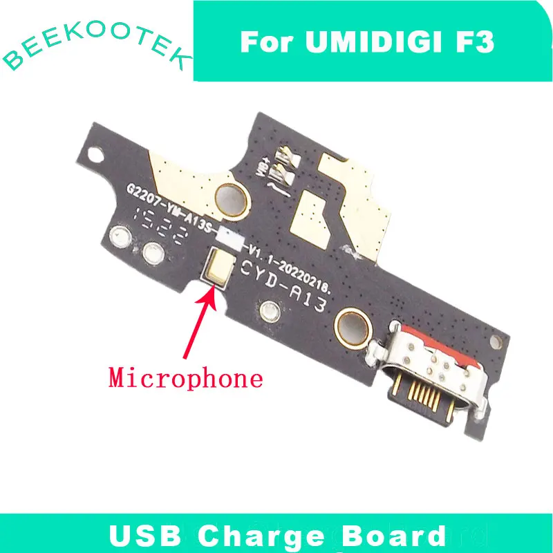 

YCOOLY 100% Оригинальная для USB-платы UMIDIGI F3, сменная плата с USB-разъемом, аксессуары для UMIDIGI F3 мобильный телефон