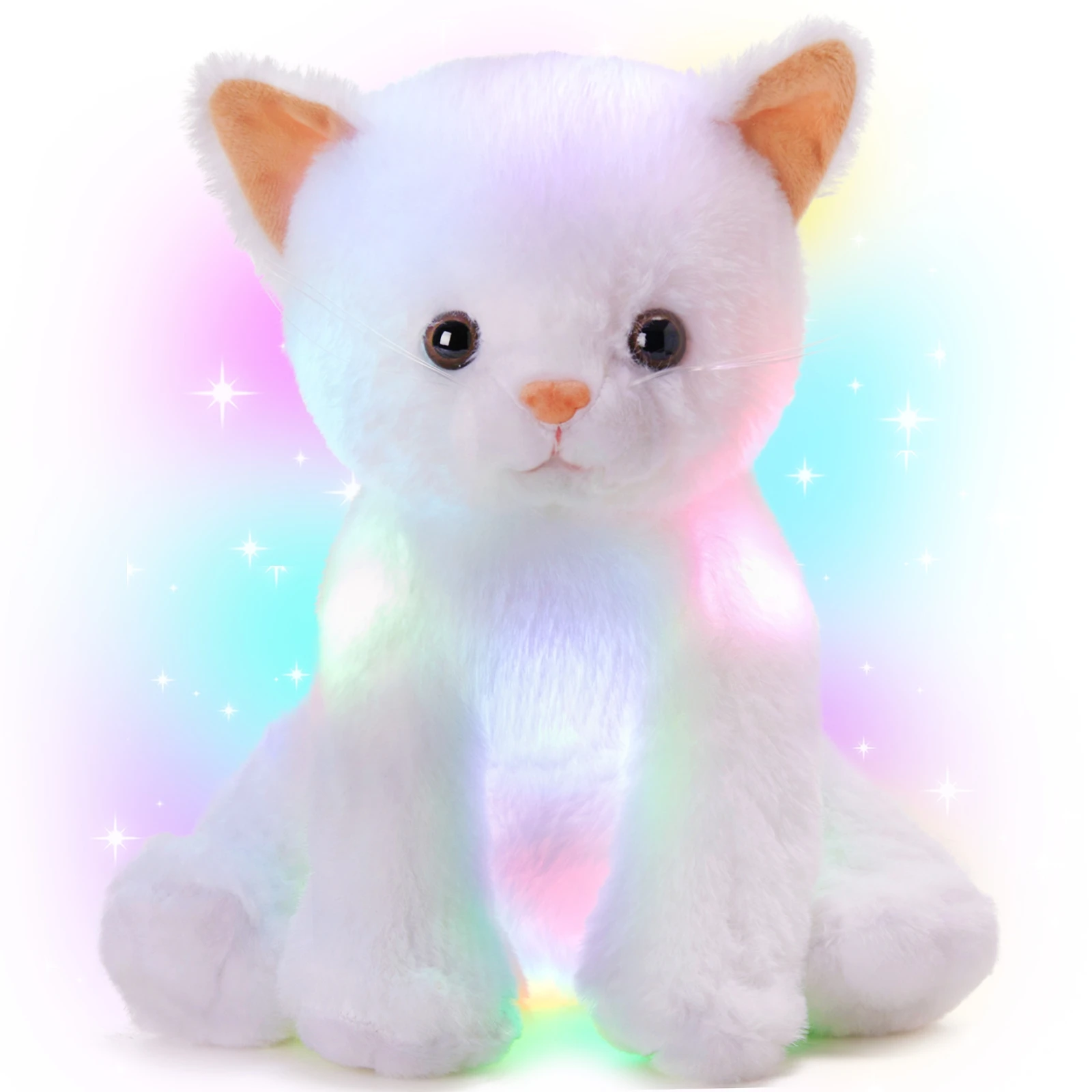 Glowing Musical Cat Plush Toy 2