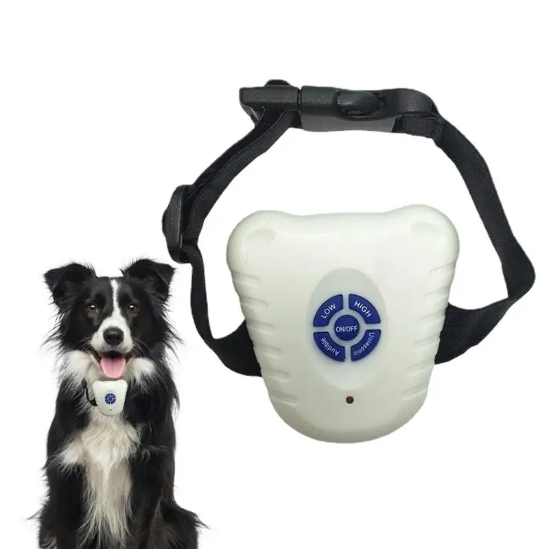 Collare Antiabbaio Per Cani Ad Ultrasuoni Cane Stop Barking Anti Barking Repeller Control Trainer Dispositivo Di Addestramento Impermeabile Clicker Pu