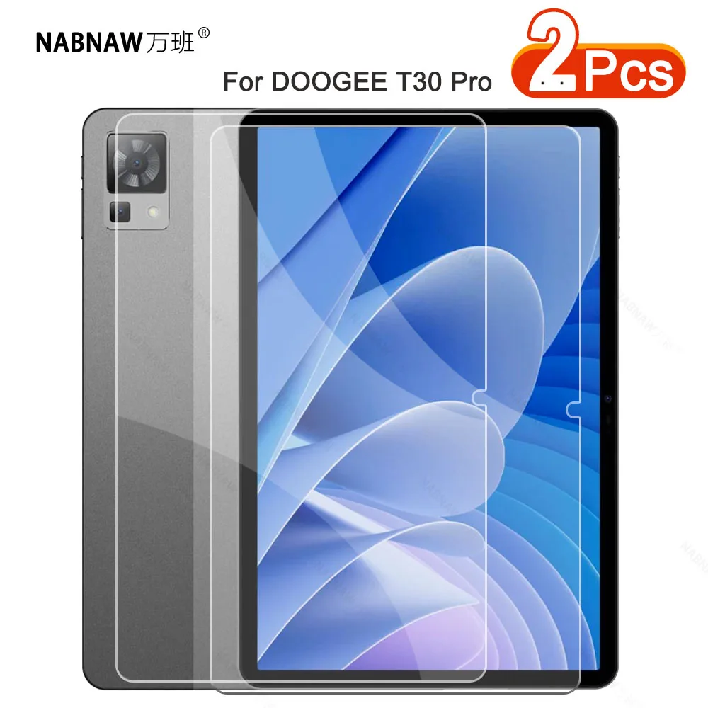 Protetor de Tela de Vidro Temperado para Doogee T30 Pro Tablet Filme à Prova de Riscos 11 Pcs hd