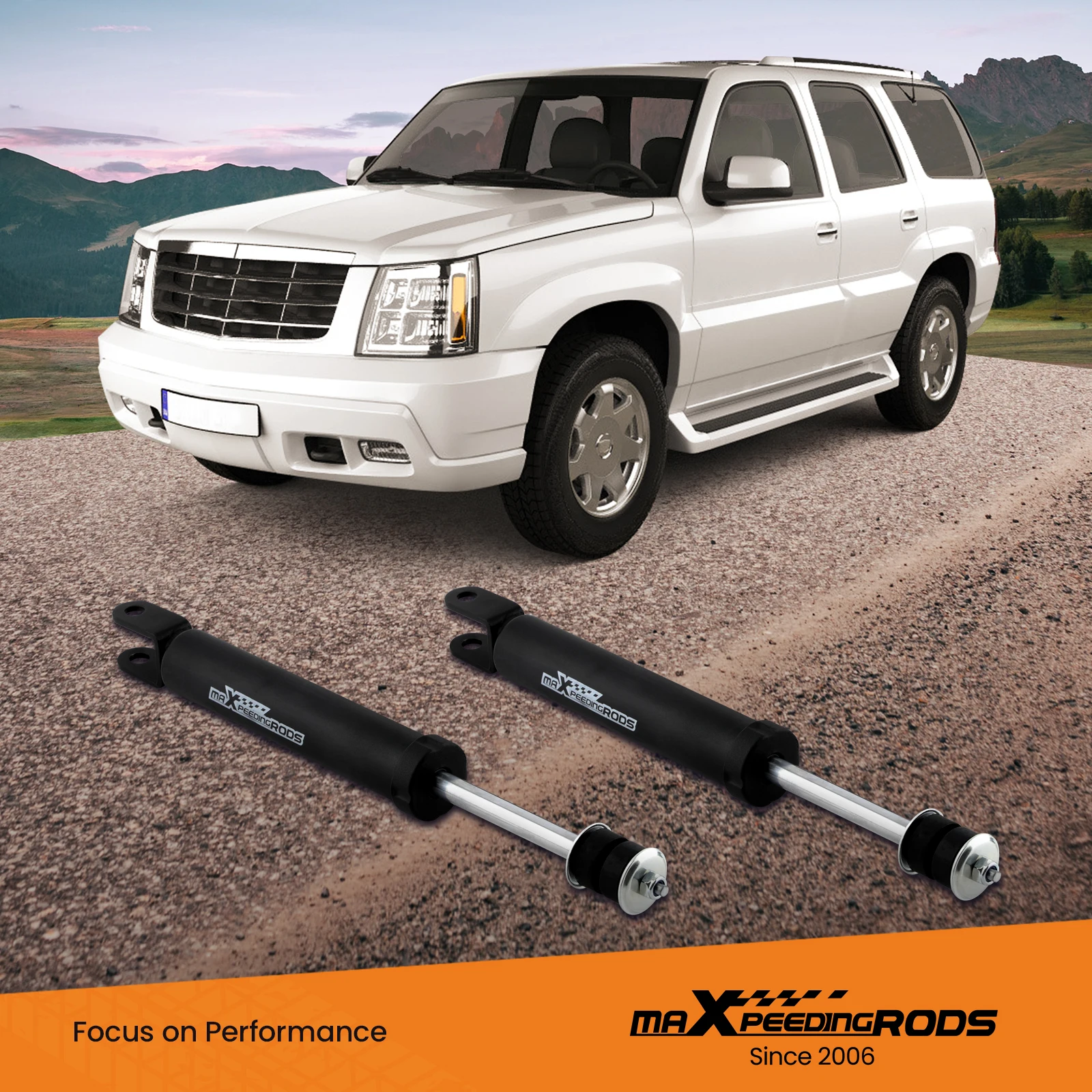 

MaXpeedingrods 2 шт. 0-3in амортизаторы для Chevy Tahoe 2WD 4WD 2000-2006