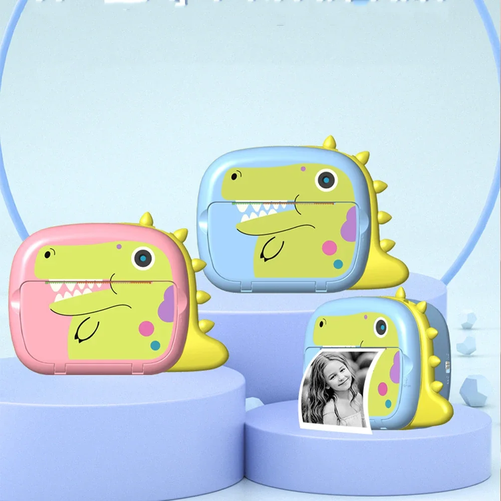 

Kids Video Photo Camera Cute Children's Instant Print Camera Toys For Kids Girls Christmas Birthday Gift Instantane Print Camera