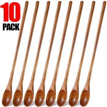 Long Handle Wooden Spoon 1