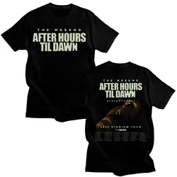 TheWeeknd After Hours Vintage Graphic T - Shirt - Unisex Fashion Hip Hop Cotton Tee - XS (Black)