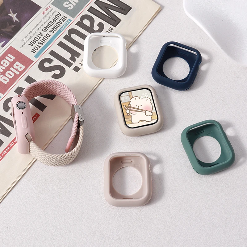 Premium Candy Silicone Soft Protector for Apple Watch - Vibrant Colors