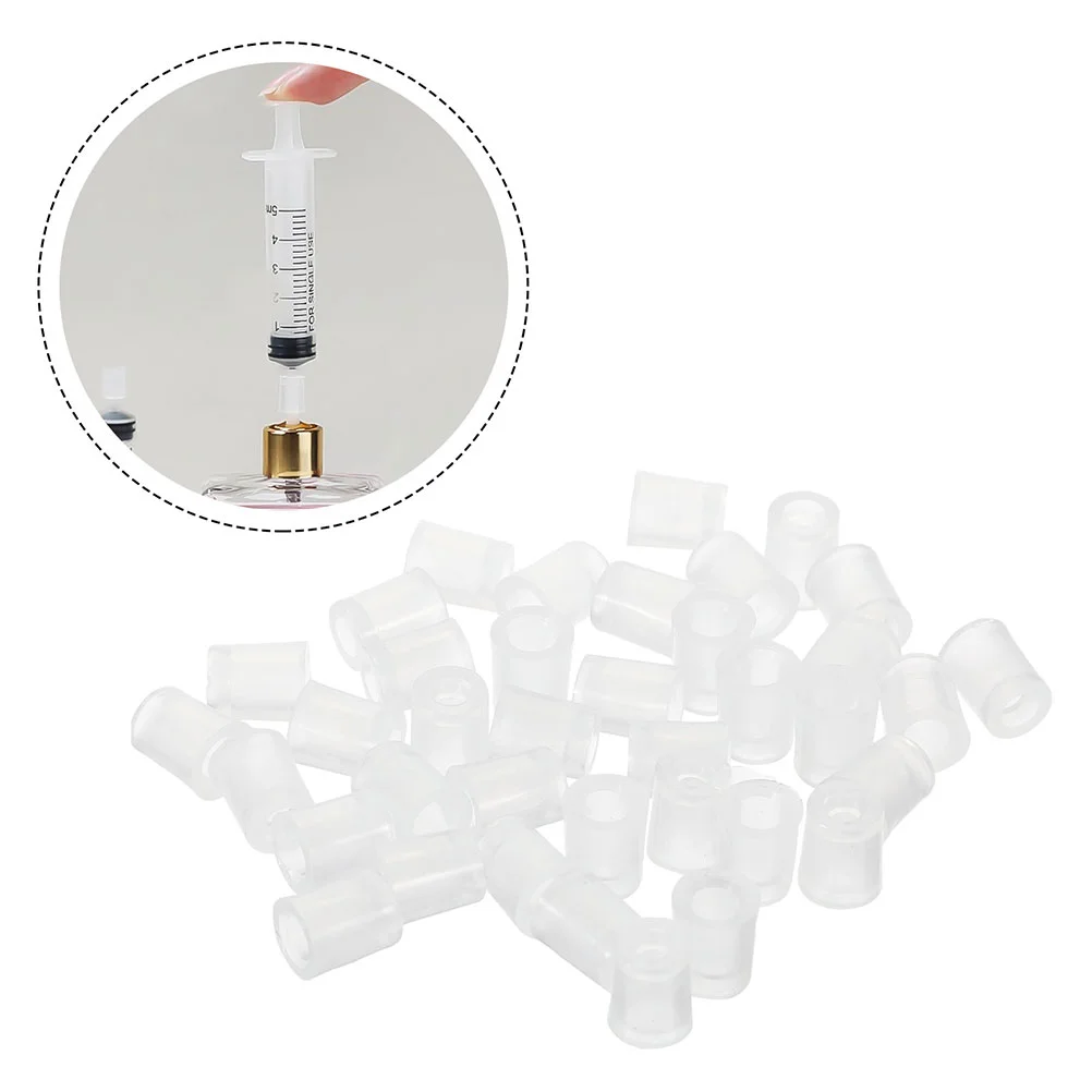 100 Pcs Perfume Dispenser Travel Spray Bottles Liquid Syringe Adapter for Tool Extractor Dispensers Applicator