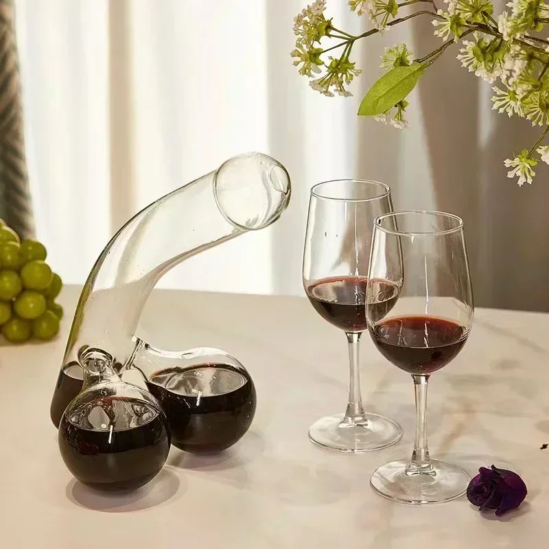 Whiskey Decanter Set Unique Funny Decanter Whisky Wine Liquor Vodka Beverage Beer Dispenser Accessories