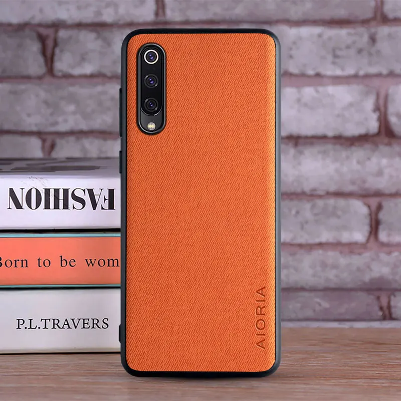 Luxurious Textile Soft-Touch Case with Durable 3-in-1 Protection