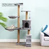 Cat Crawl Instead of Hammock Solid Color Warm and Comfortable Plush Cat Basket Nest Crawl Accessories Pet Cat Supplies 3