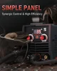 YESWELDER 135Amp 110V Gasless MlG Welder,FLUX-135MINI Flux Core MlG/Lift TlG/Stick 3-in-1MlG Welding Machine 6