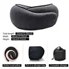 Travel Neck Pillow Memory Foam U-shaped Pillow Flight Soft Pillow Support Neck Pillow Adjustable Soft Noon Break Sleep Pillows 5