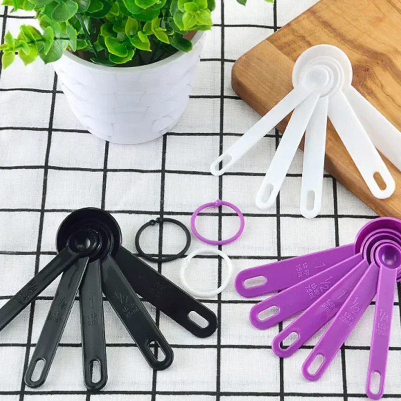 Kitchen Measuring Spoons Measuring Spoon Set Measuring Cup and Spoon Set Plastic Kitchen Scoop Kitchen Measuring Spoon Measuring Cups Tools Coffee Sugar Scoop