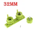 32mm Green Round