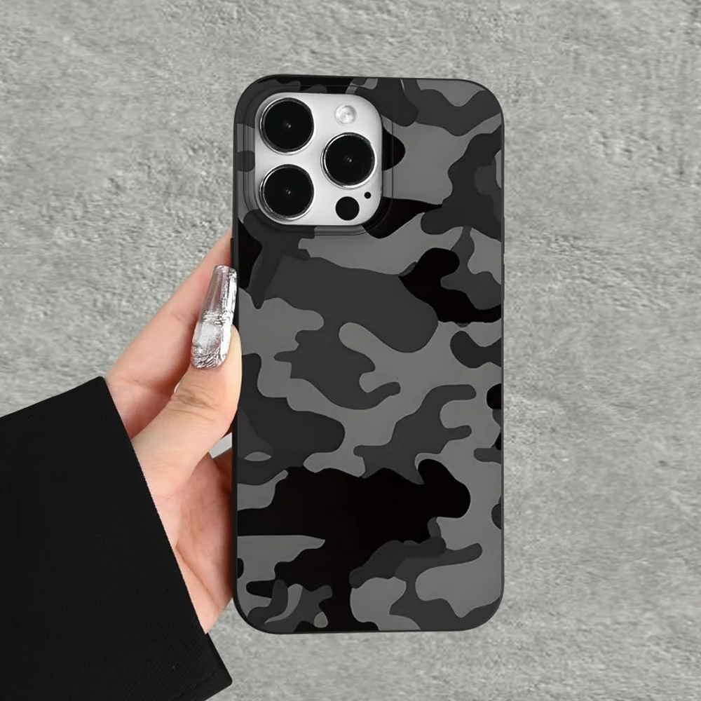 Fashion Camouflage Creative Pattern Protective Soft Phone Case Cover
