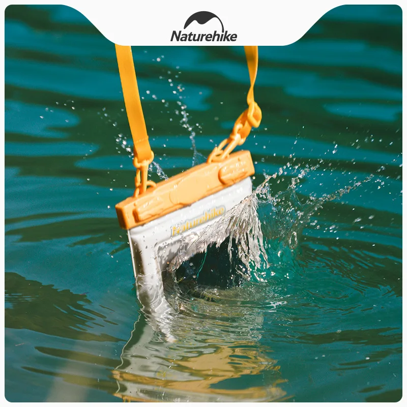 Waterproof Dry Bag Naturehike-Waterproof Cellphone Bag TPU Waterproof Swimming Phone Set Touch Screen Sealed Diving Mobile Phone Shell