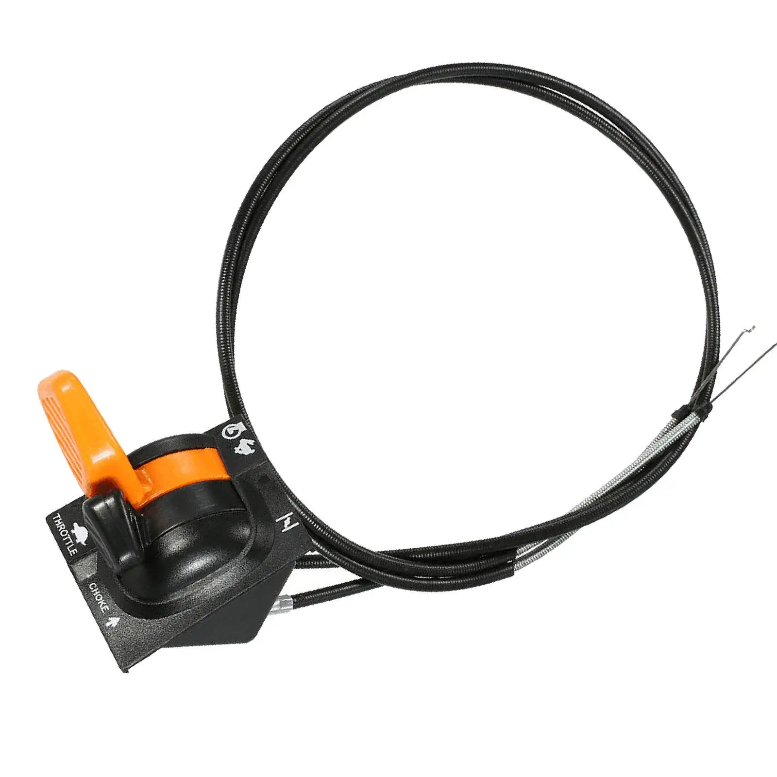 Motorcycle Choke Cable Throttle Choke Cable Assembly AM136026 Control Cable Lever Set for John Deere x500 x520 x540