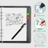 12PCS/SET Original Custom Smart Notebook Erasable Pen Ink 0.5mm Black gel pen Writing office supplies Kids Gift 3