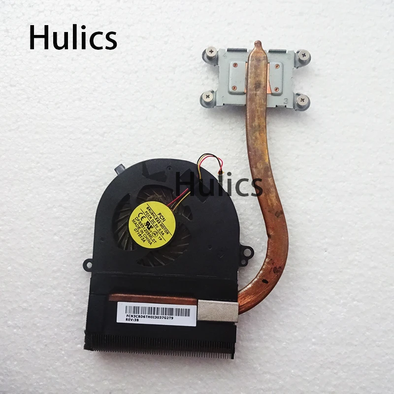 

Hulics Used FOR Toshiba Satellite S70-A S70 S75 S75-A S70-B P75 P70 L75 L70 Laptop Cooling Fan CPU Cooler HEATSINK