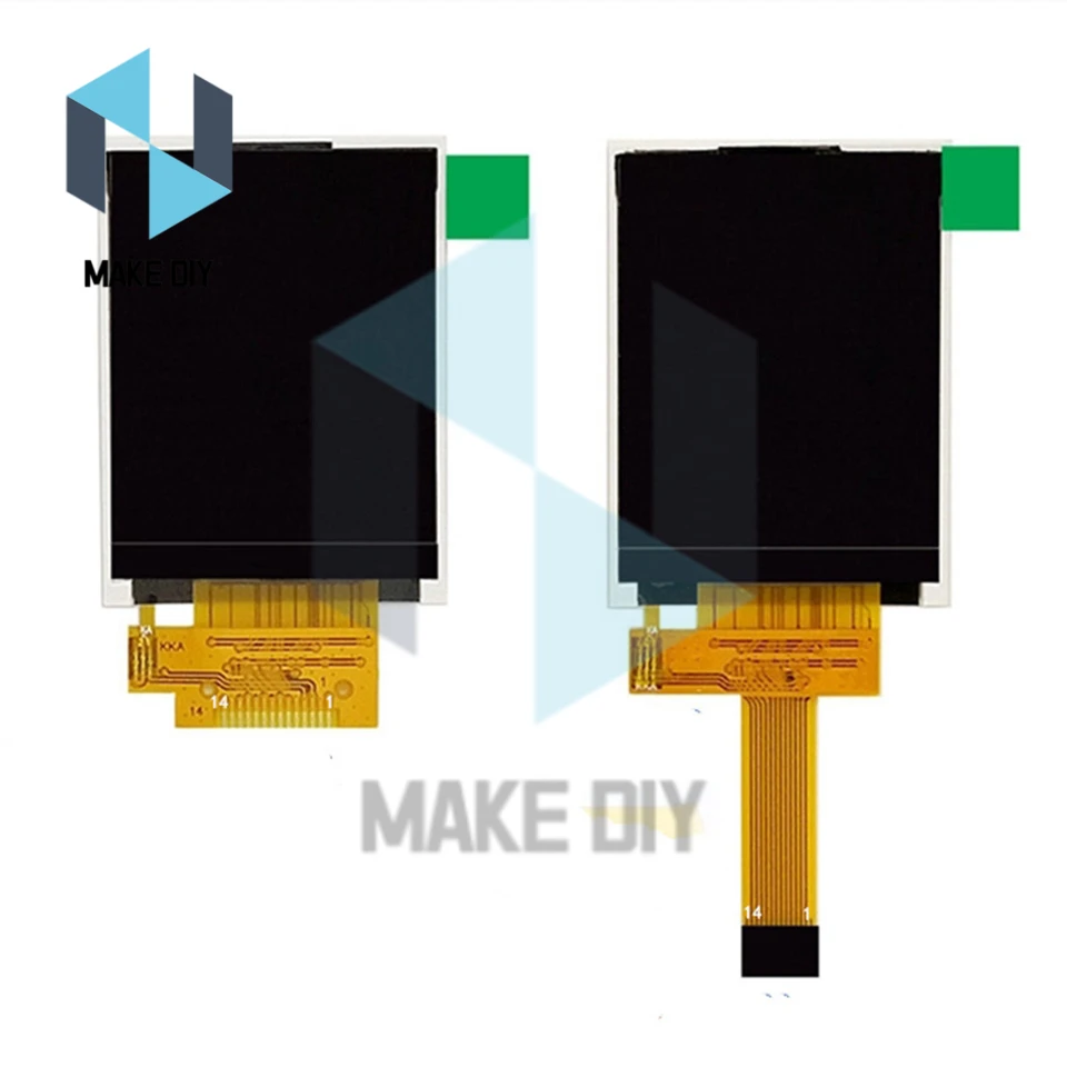 

1.8 Inch TFT LCD Display Module 65K RGB Full Color SPI Port ST7735S Driver 14/18 Pin Touch Screen For 51/STM32 Microcontroller