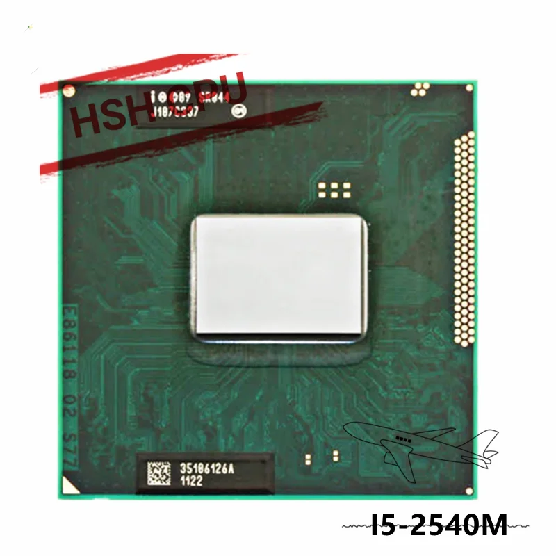 Core I5-2540M I5 2540M Sr044 2.6Ghz Usato Dual-Core Quad-Thread Laptop Cpu Notebook Processor Socket G2 / Rpga988B
