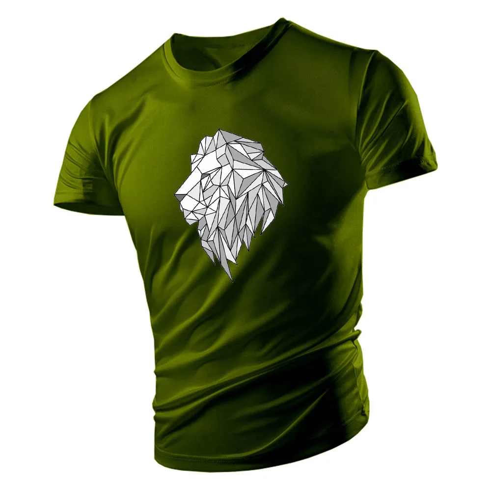 

New Men'S Outdoor Casual Style 2d Cartoon Printed Top Four Seasons Loose Short Sleeve T-Shirt Comfortable And Breathable
