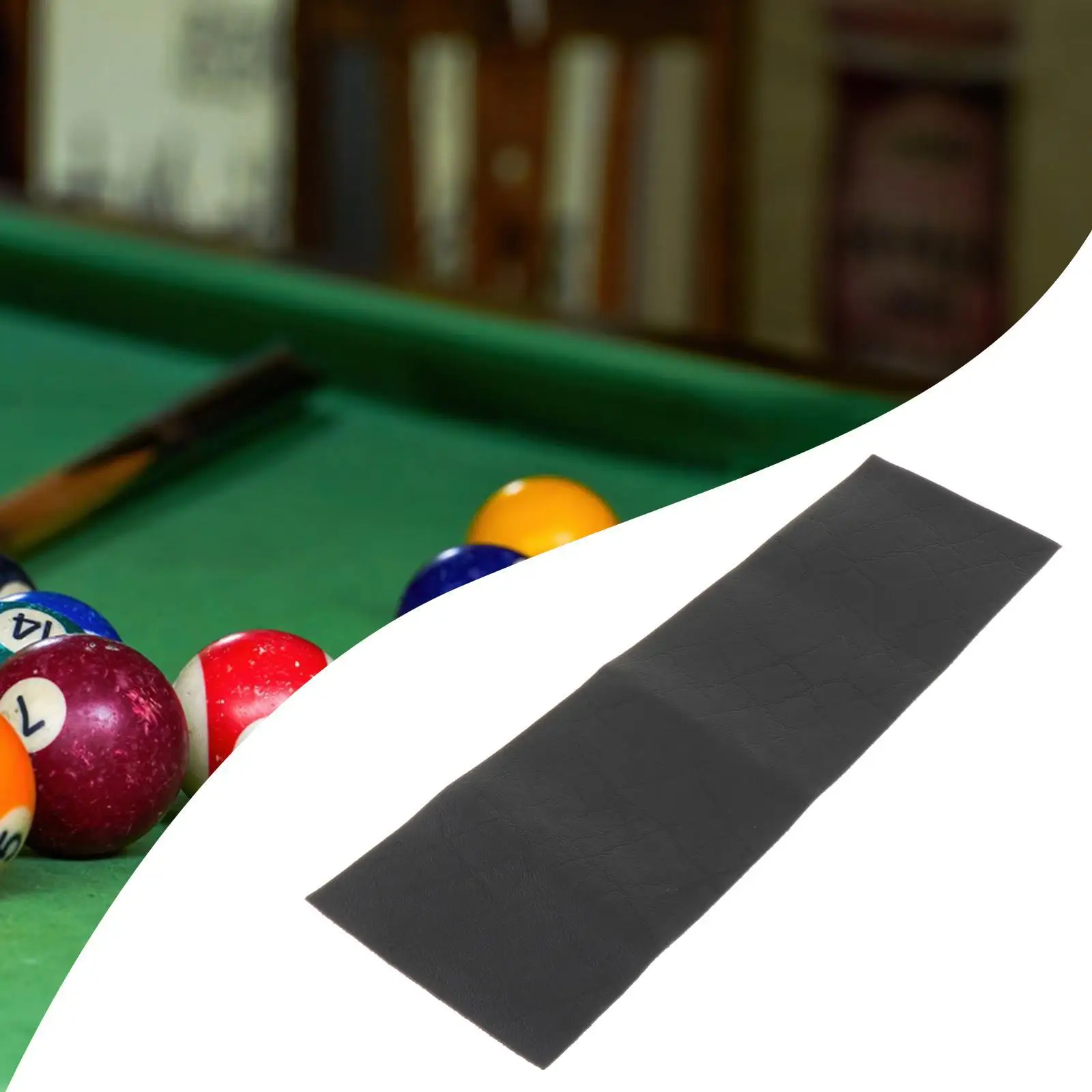 Pool Cue Stick Wrap Durable Pool Cue Handgrip Wrap Billiard Cue Leather Wrap