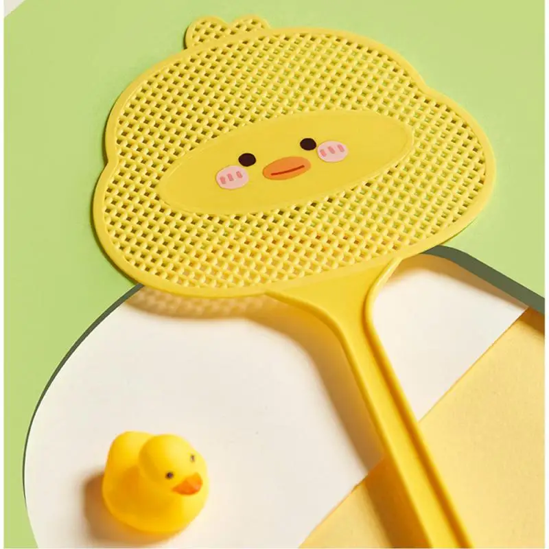1~10PCS Swatter Pendable Mosquito Swatter Fly Elastic Cute Plastic Fly Pe Material 49.515cm Durable