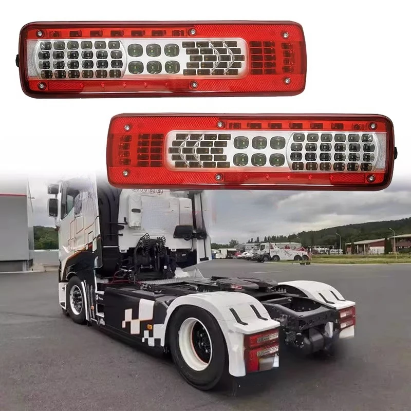 

For Regal Volvo Truck LED Rear Lamp Fm460 Fh500 Fm500 Electronic Taillight Anti-Shunt Taillight Assembly