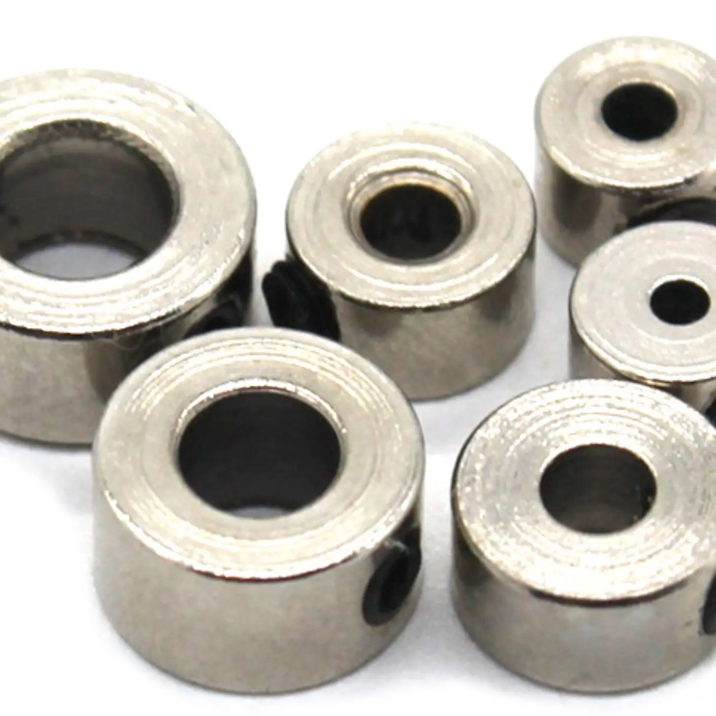 2/3/4/5mm Inner Diameter Stainless Steel Shaft Sleeve with One Spanner Model Making Shaft Sleeve DIY Parts 5pcs/lot shaft supports