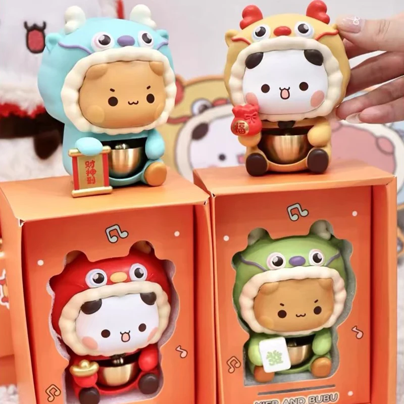 New Panda Bubu Dudu Wind Chimes Magnetic Doorbell Entrance Door