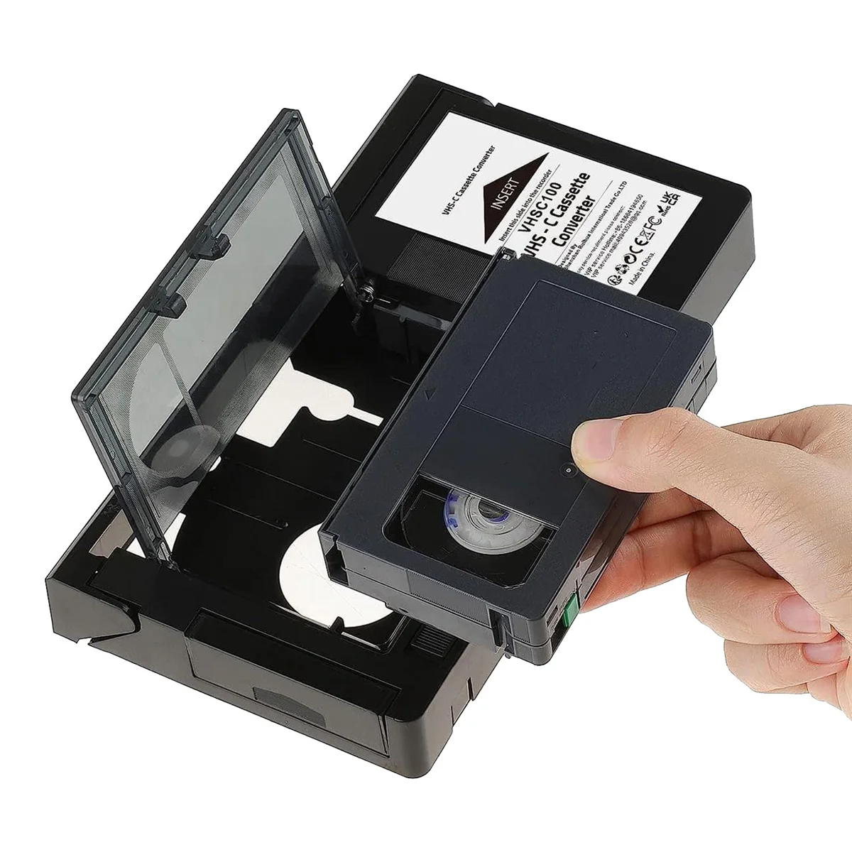 VHS-C SVHS ķڴ VHS-C īƮ , JVC RCA ĳҴ  VHS īƮ , 8mm MiniDV Hi8